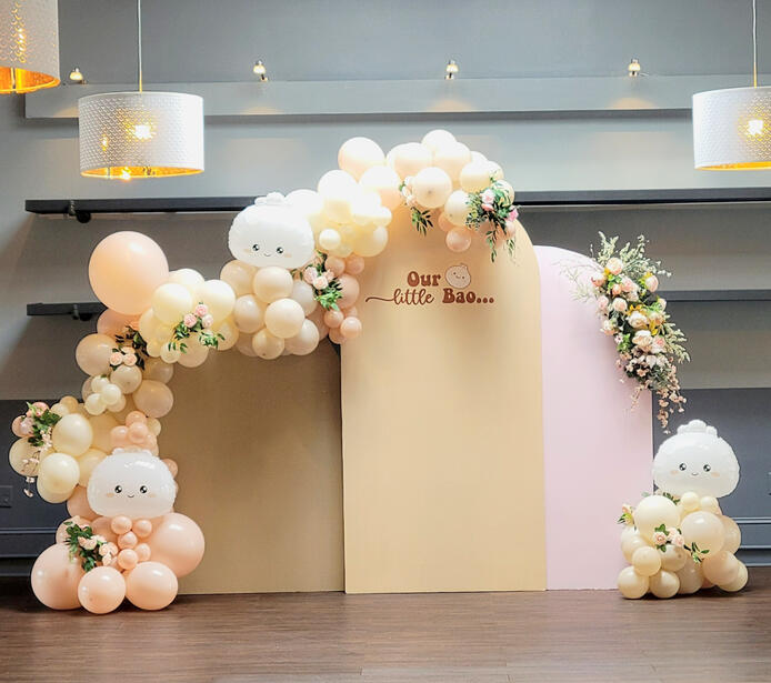 Eucalyptus and Blush Baby Shower for Baby Nora